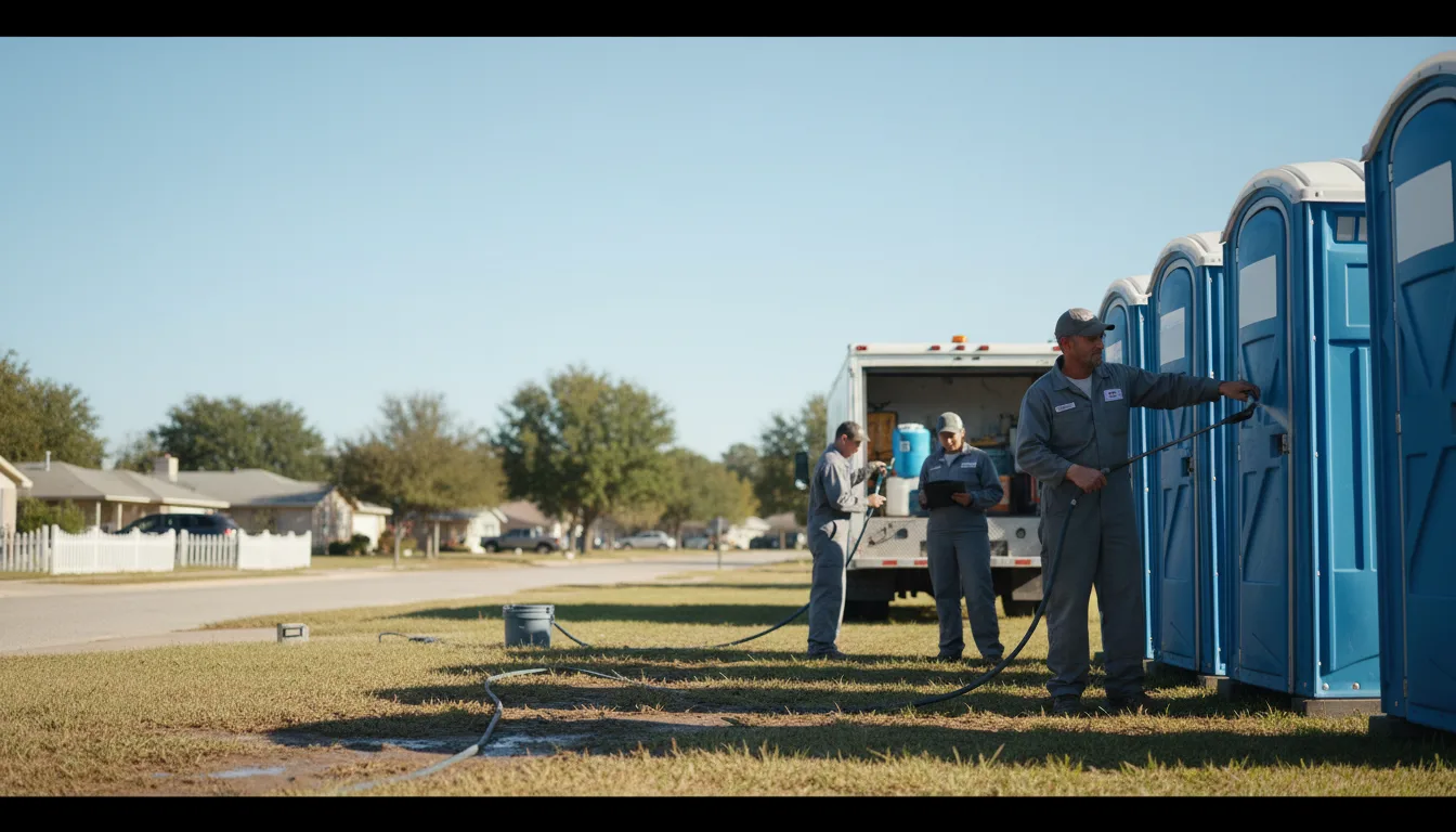 Long-Term Portable Toilet Rental in Rodney, IA near me